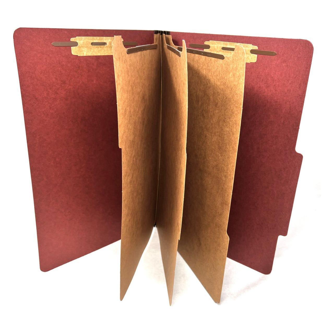 Partitions 3 Part Legal Red