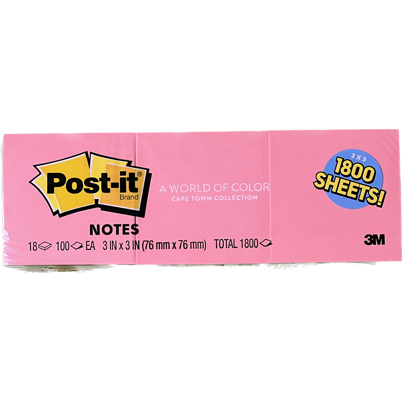 POST IT NOTES 3IN X 3IN