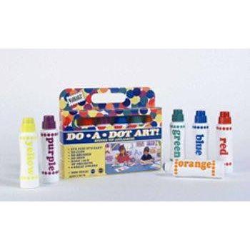 RAINBOW DOT MARKERS PQT.6