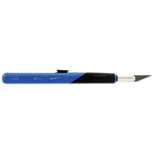 RETRACT-A-BLADE KNIFE BLUE-BLACK