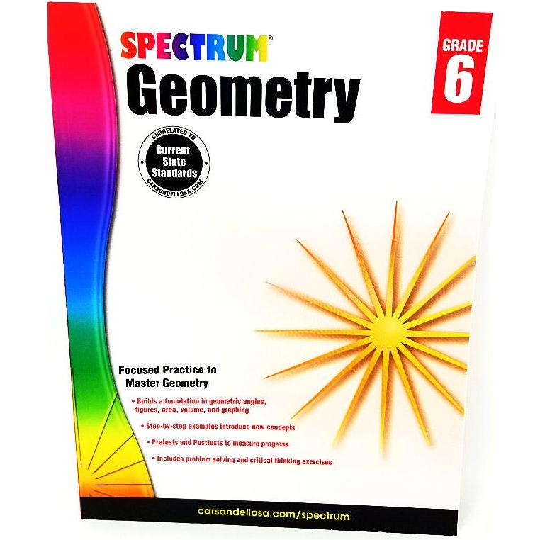 SPECTRUM GEOMETRY WORKBOOK GRADE 6