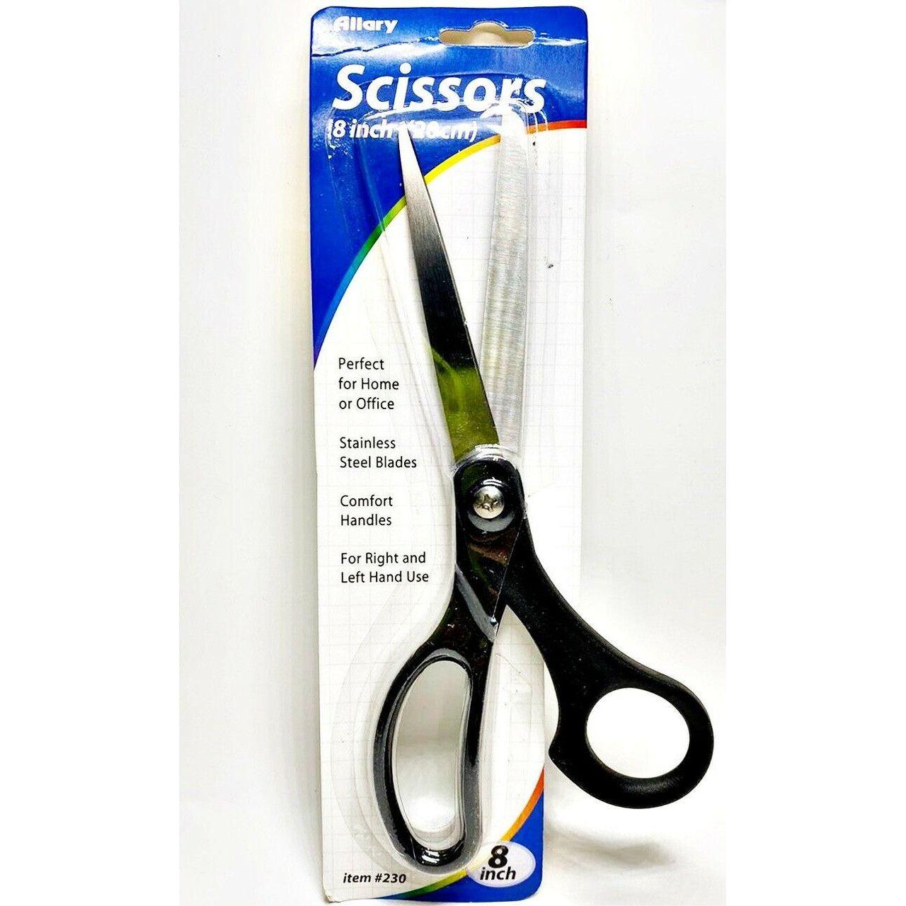 STATIONERY LIGHTWEIGHT 8" SCISSORSRED