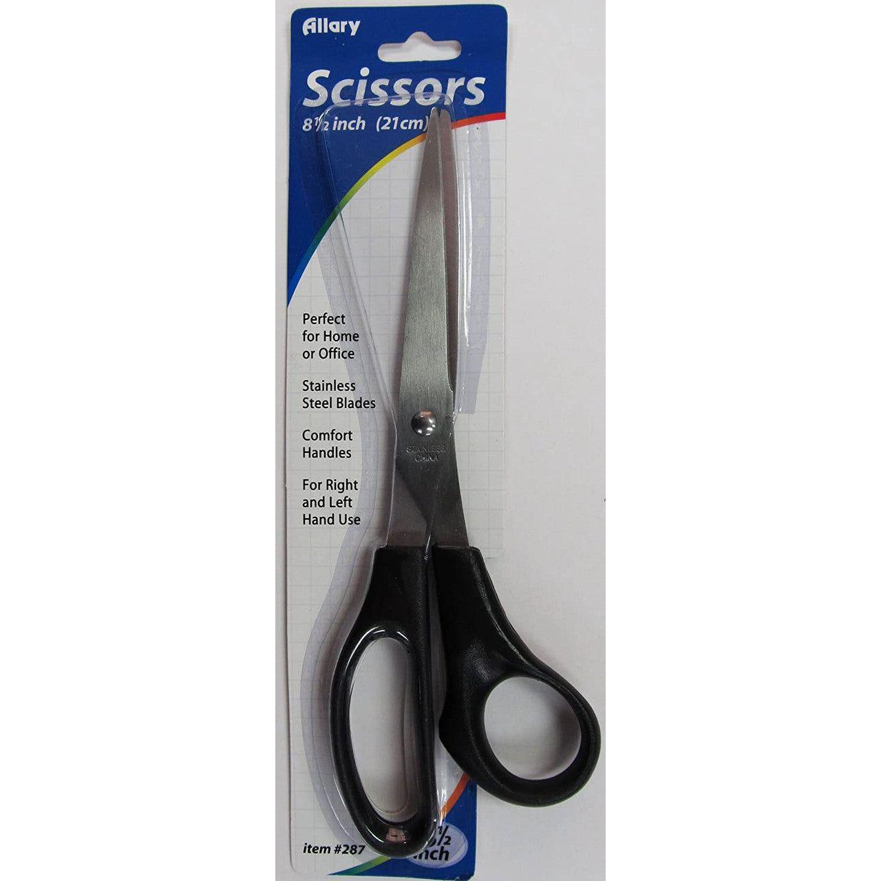 STATIONERY SCISSORS, 8-1/2"Negra