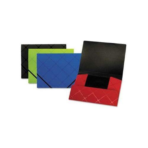 TRI-FOLD FOLDER LETTER 1.5" ASSORTED COLORS