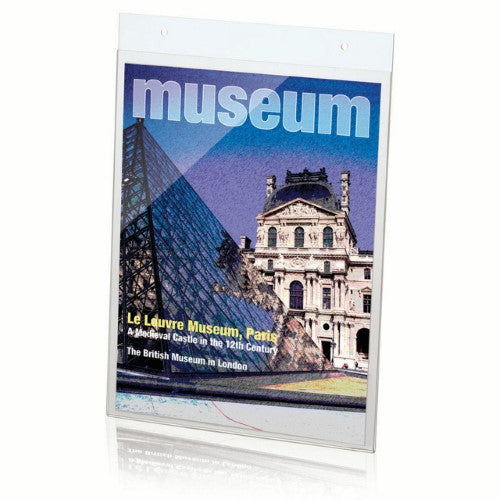 WALL SIGN HOLDER VERTICAL 8.5 " X 11"