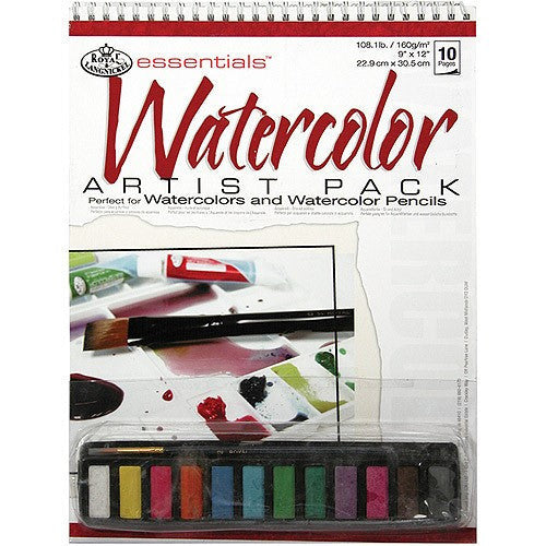 WATERCOLOR ARTIST PACK WITH WATERCOLORS