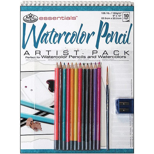 WATERCOLOR PENCIL ARTIST PACK 15 PC