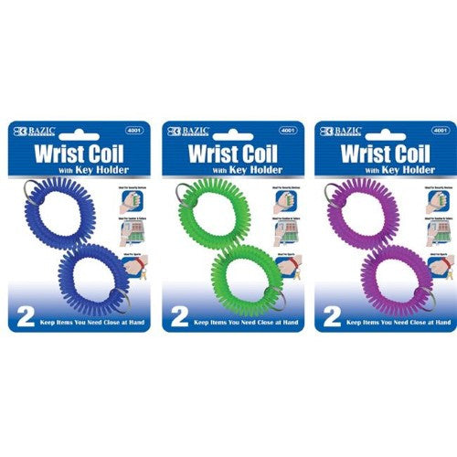 WRIST COIL W/KEY HOLDE PQ.2