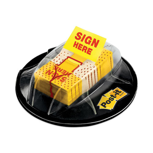 FLAG,SIGN HERE DISP,YL