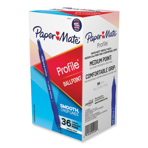 PEN,BALLPT,1.0MM,36/PK,BE