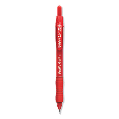 PEN,GEL,0.7MM,12/PK,RD