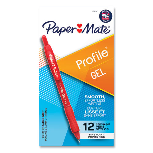 PEN,PF GEL,0.5MM,RD