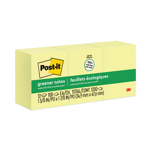 NOTE,POST-IT,1.5X2,YW,RCY