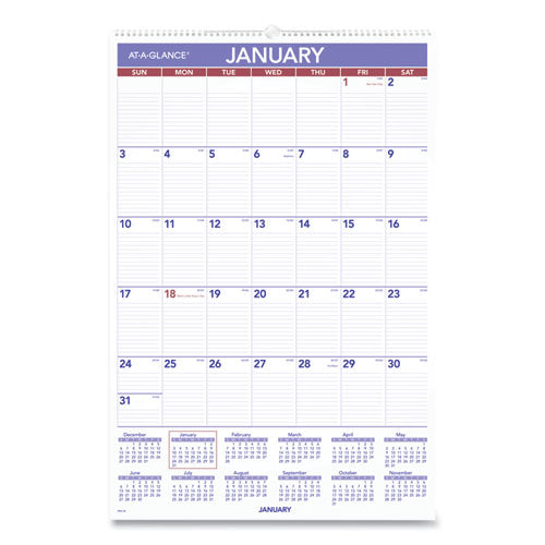 CALENDAR,WALL,MLY,20X30