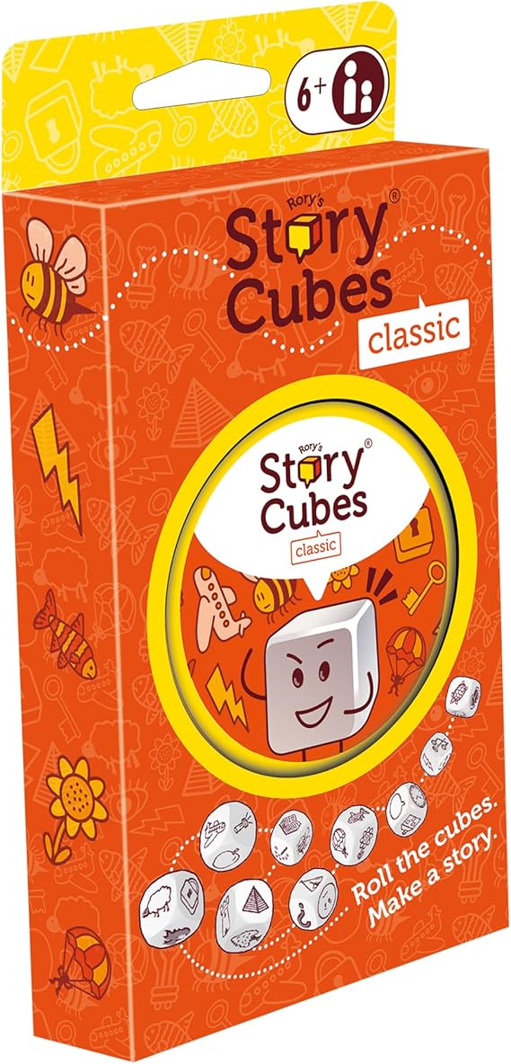 Asmodee Rory's Story Cubes Storytelling Game For Ages 6  (ASMRSC 301EN)