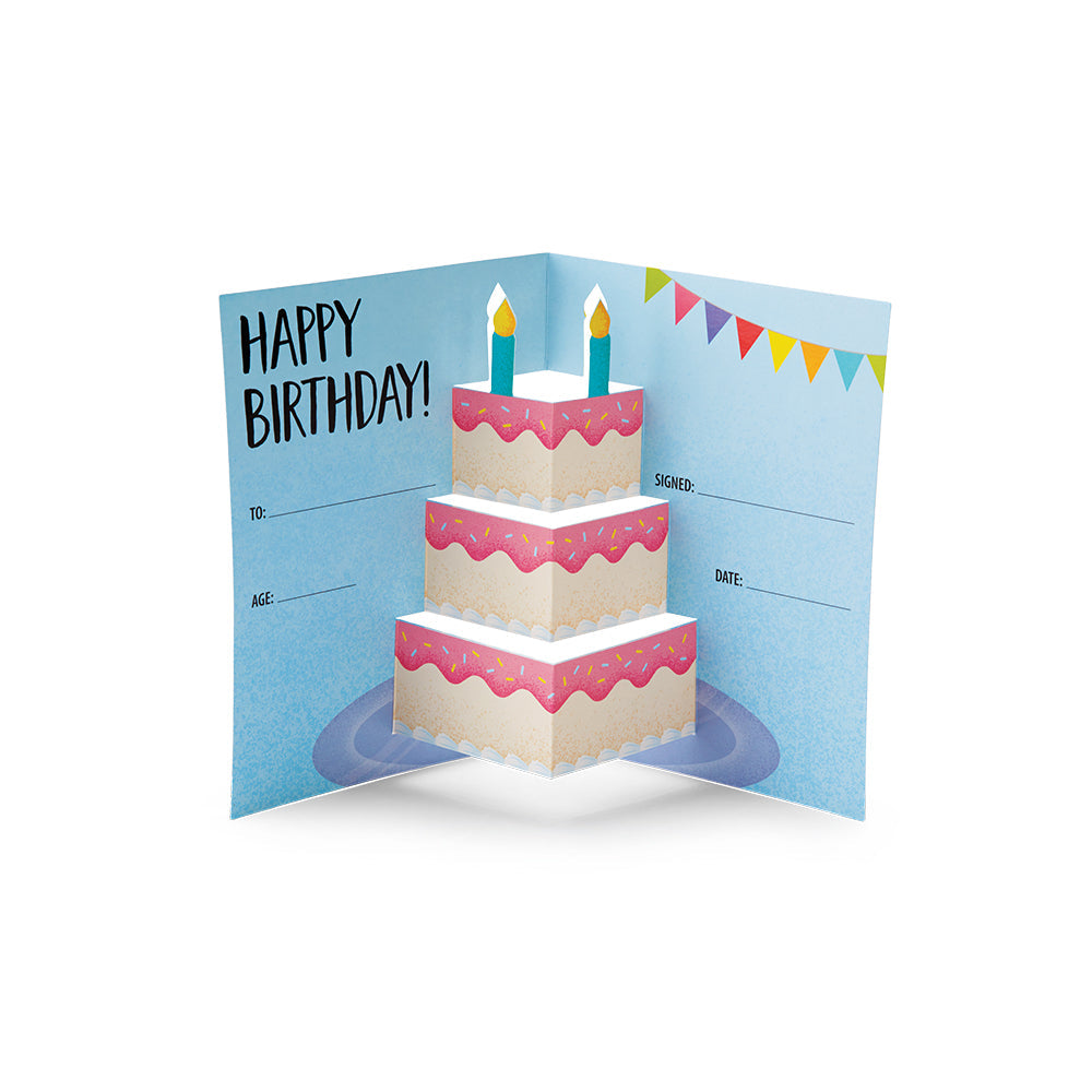 Creative Teaching 3D Pop Happy Birthday Award, 5" x 8" 30 Count (CTP 10194)
