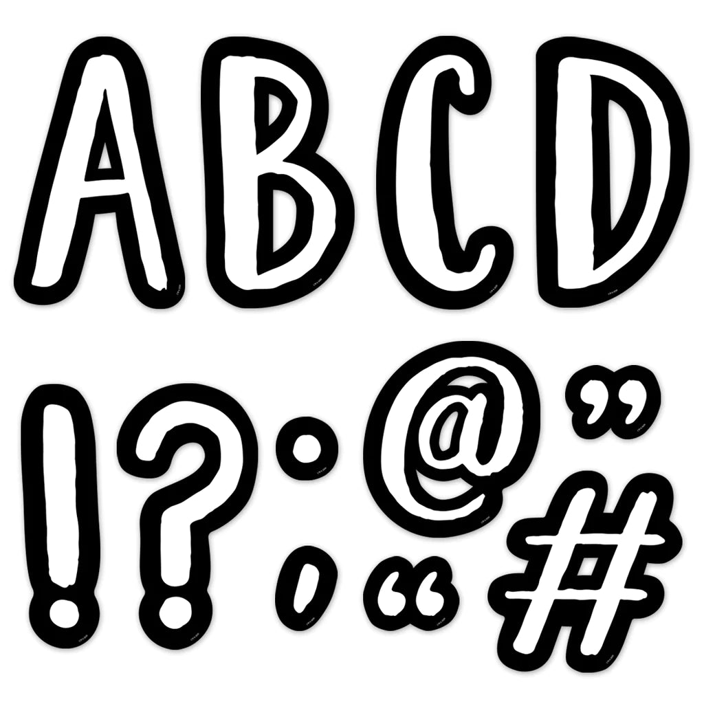 Creative Teaching Core Decor Cafe 7" Designer Letters (CTP 10199)