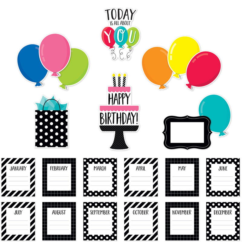 Creative Teaching Happy Birthday Mini Bulletin Board Set (CTP10203)