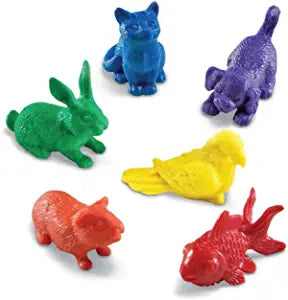 Didax Pets Counters, Educational Counting and Sorting, Set of 72