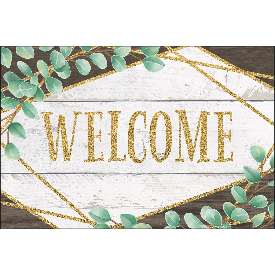 Eucalyptus Welcome Postcards, Pack of 30 (TCR 8463)