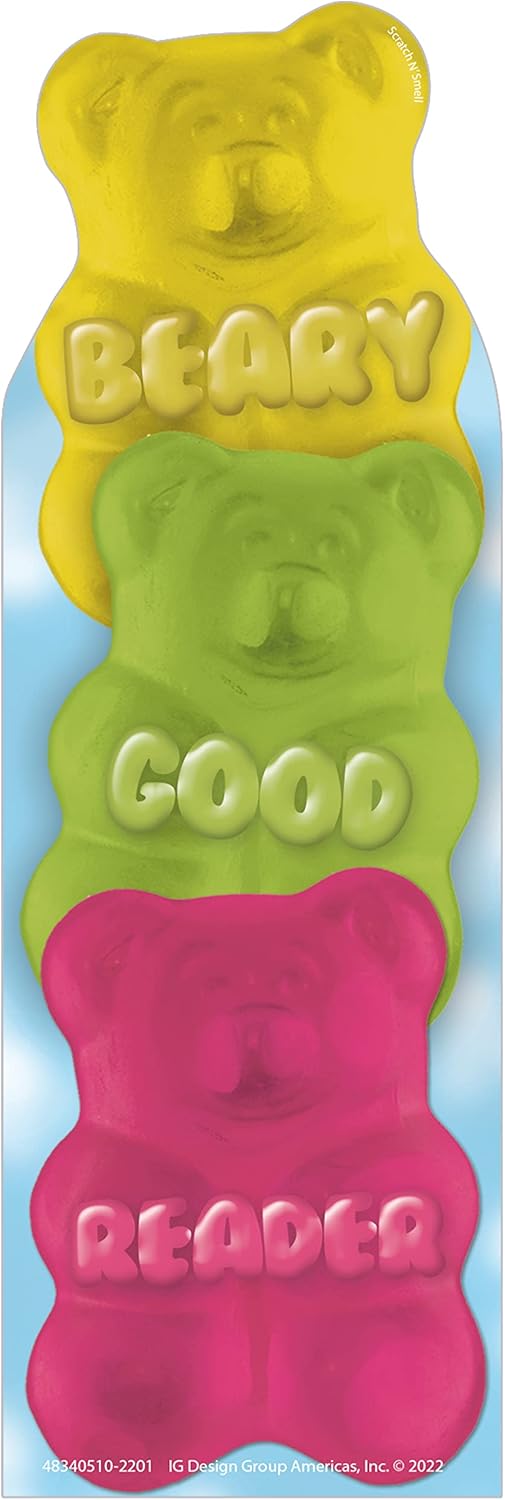 Eureka Beary Good Reader Scented Bookmarks (EU 834051)