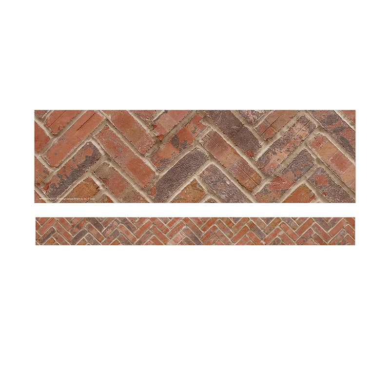Eureka Curiosity Garden Brick Deco Trim - Extra Wide (EU 846337)