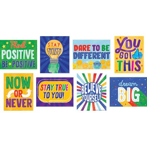 Eureka Motivational 2 Mini Poster Set (EU 838007)