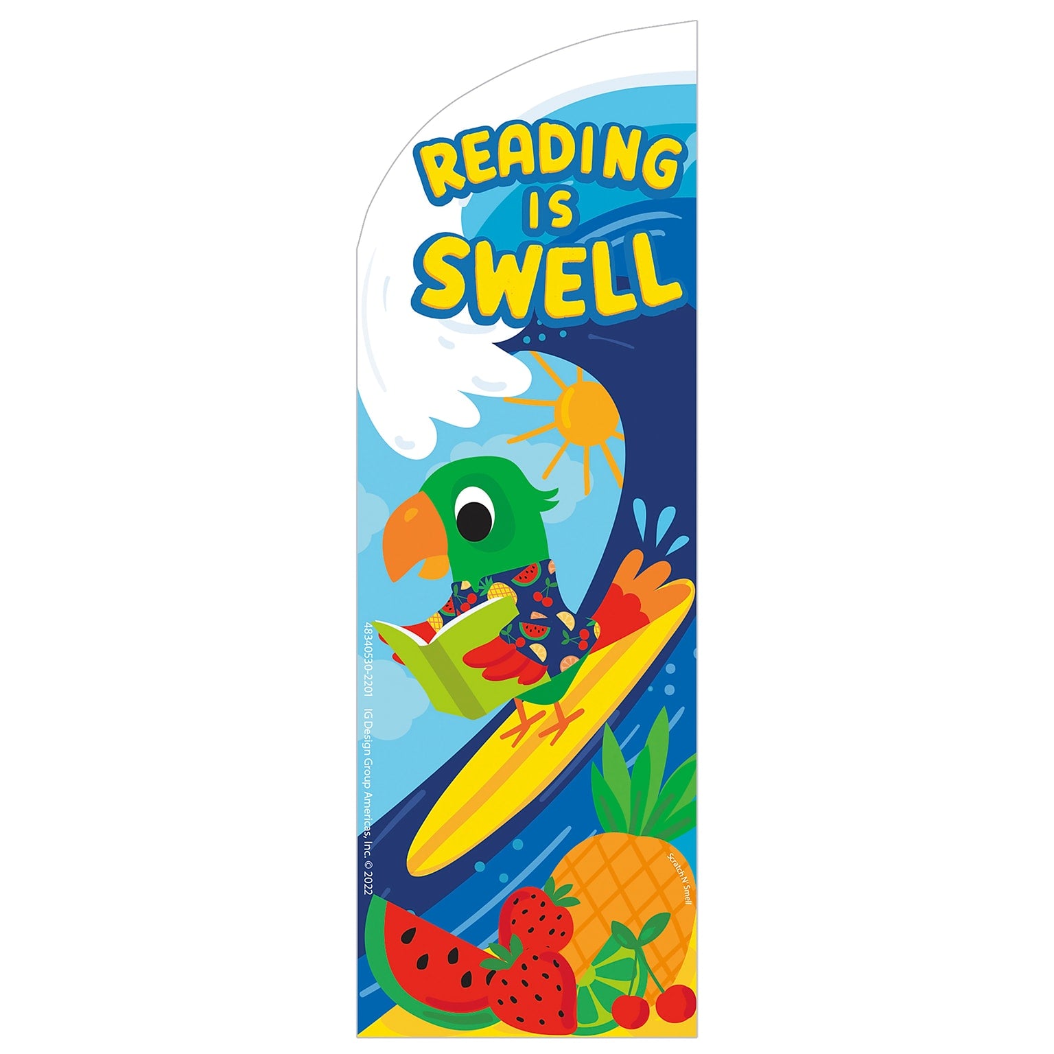 Eureka Reading Is Swell Fruit Punch Scented Bookmarks (EU 834053)