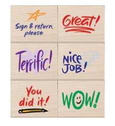 Hero Arts Stamps Of Approval Woodblock Stamps (LL918)