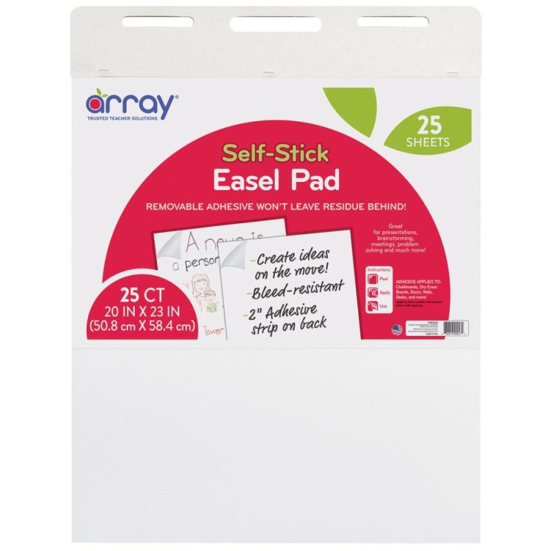 Pacon Array Easel Pad, Self-Adhesive, 20" X 23" (PAC 2023)
