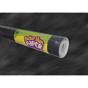 Teacher Created Chalkboard Better Than Paper Bulletin Board Roll, 4' x 12' (TCR 77363)