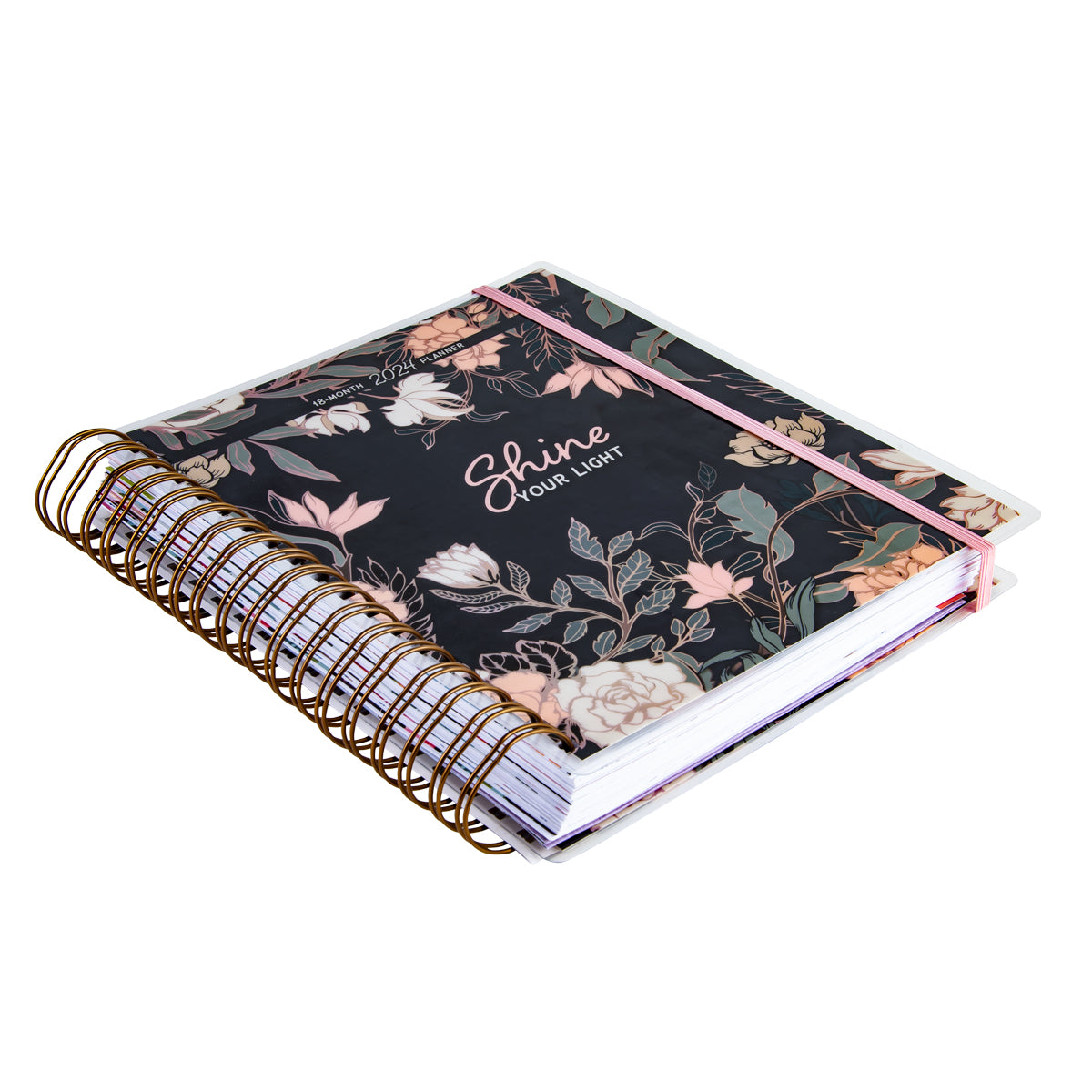 2024 Wire 18 Month Planner Shine Your Light