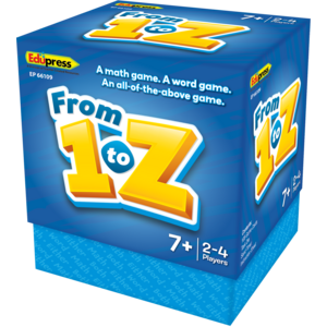 Teacher Created From 1 to Z Card Game (TCR 66109)