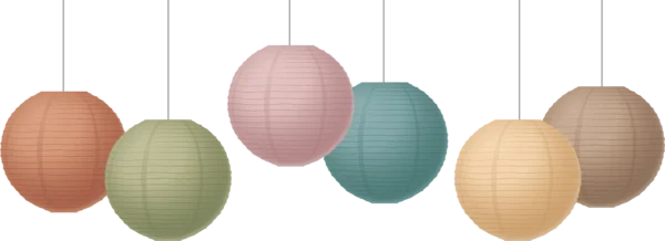 Teacher Created Resources Everyone is Welcome 8" Hanging Paper Lanterns (TCR 77352)