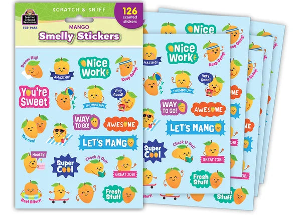 Teacher Created Resources Mango Smelly Stickers (TCR 9458)