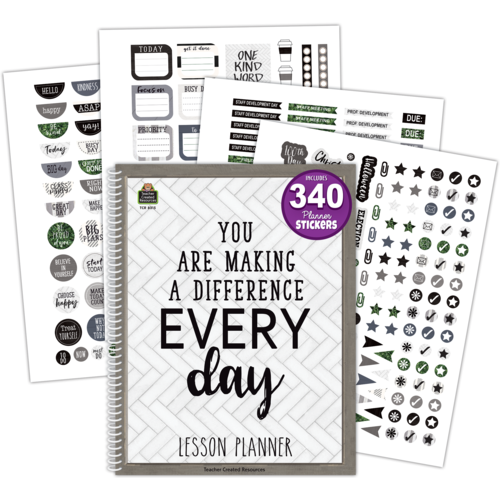 Teacher Created Resources Modern Farmhouse Lesson Planner (TCR 8315)