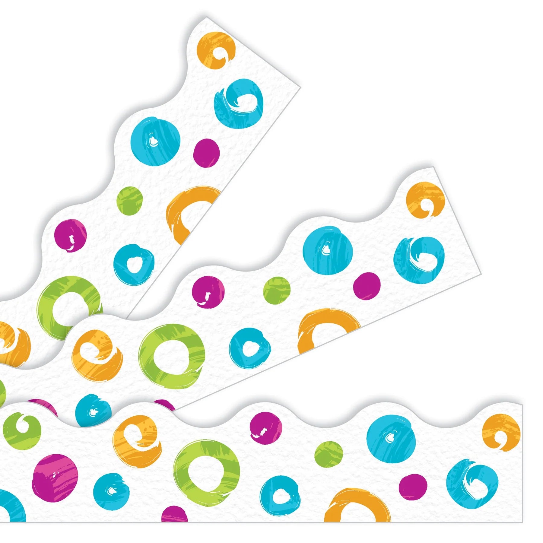 Trend Color Harmony Swirl Dots (92685)