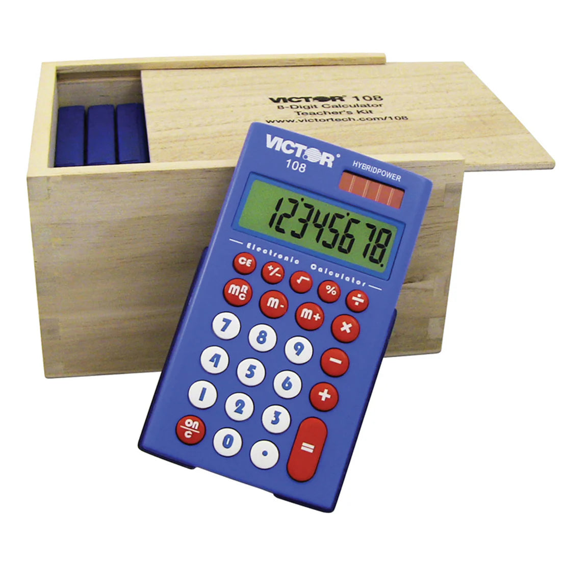 Victor Technologies 10 Pack of Pocket Calculators (VCT108TK)