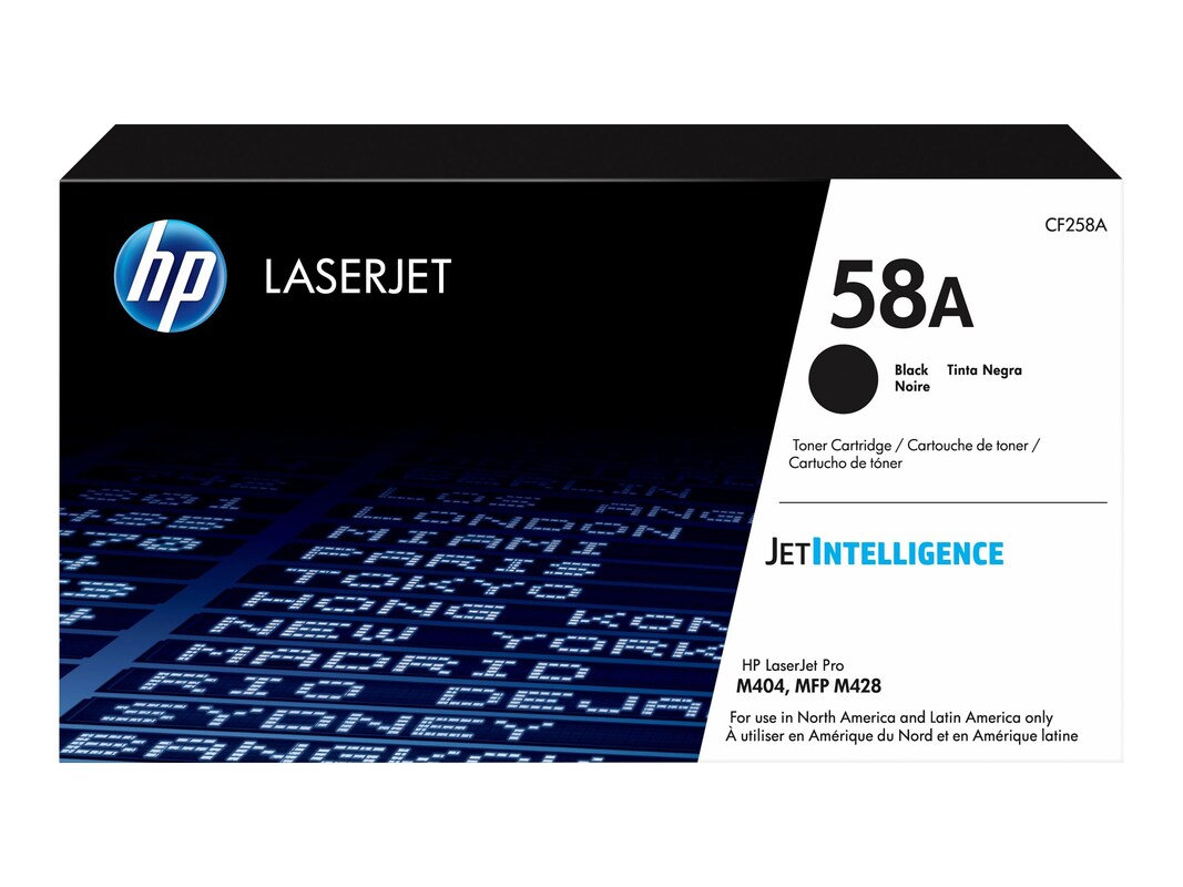 HP 58A BLACK TONER