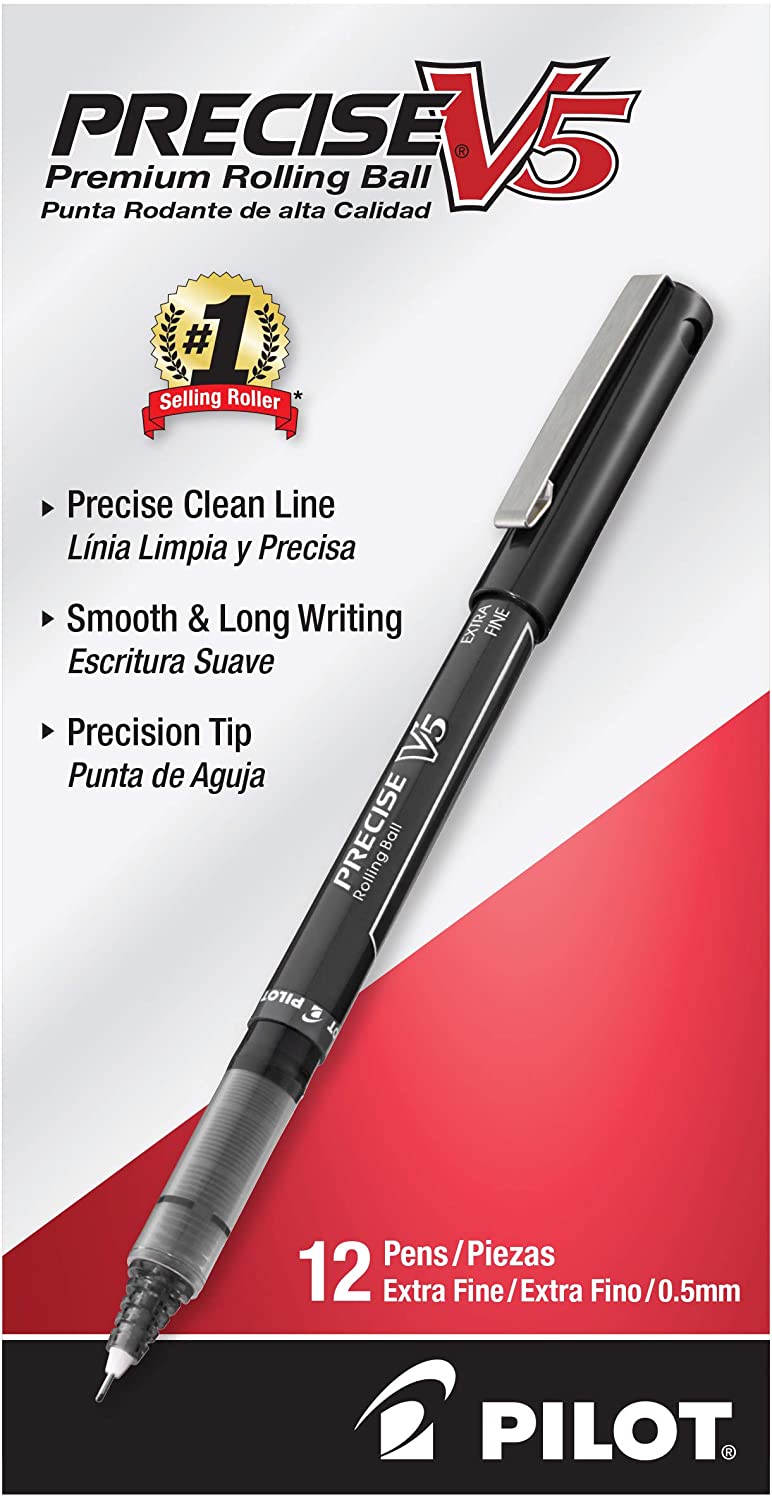PEN: PILOT PRECISE V5 EXTRA FINE BLACK