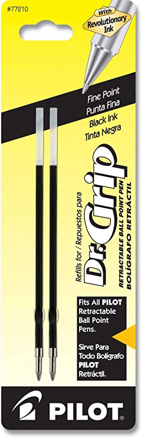 PILOT  DR. GRIP FINE BLACK REFILL