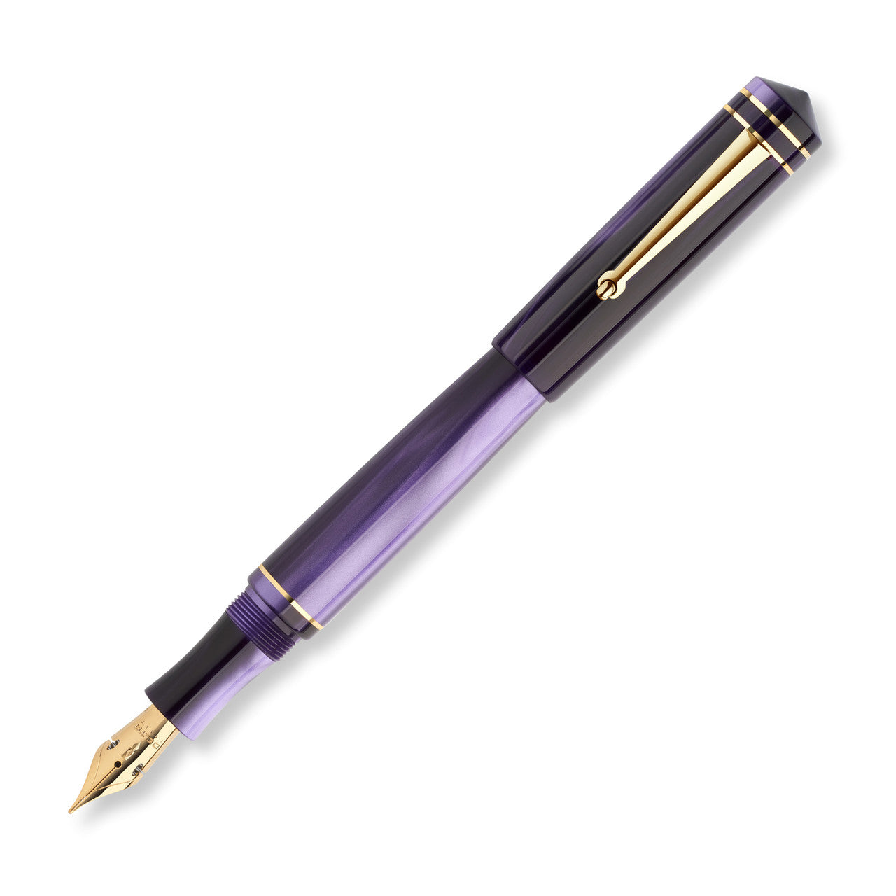 Delta Write Balance Fountain Pen - PurpleExtra-Fine