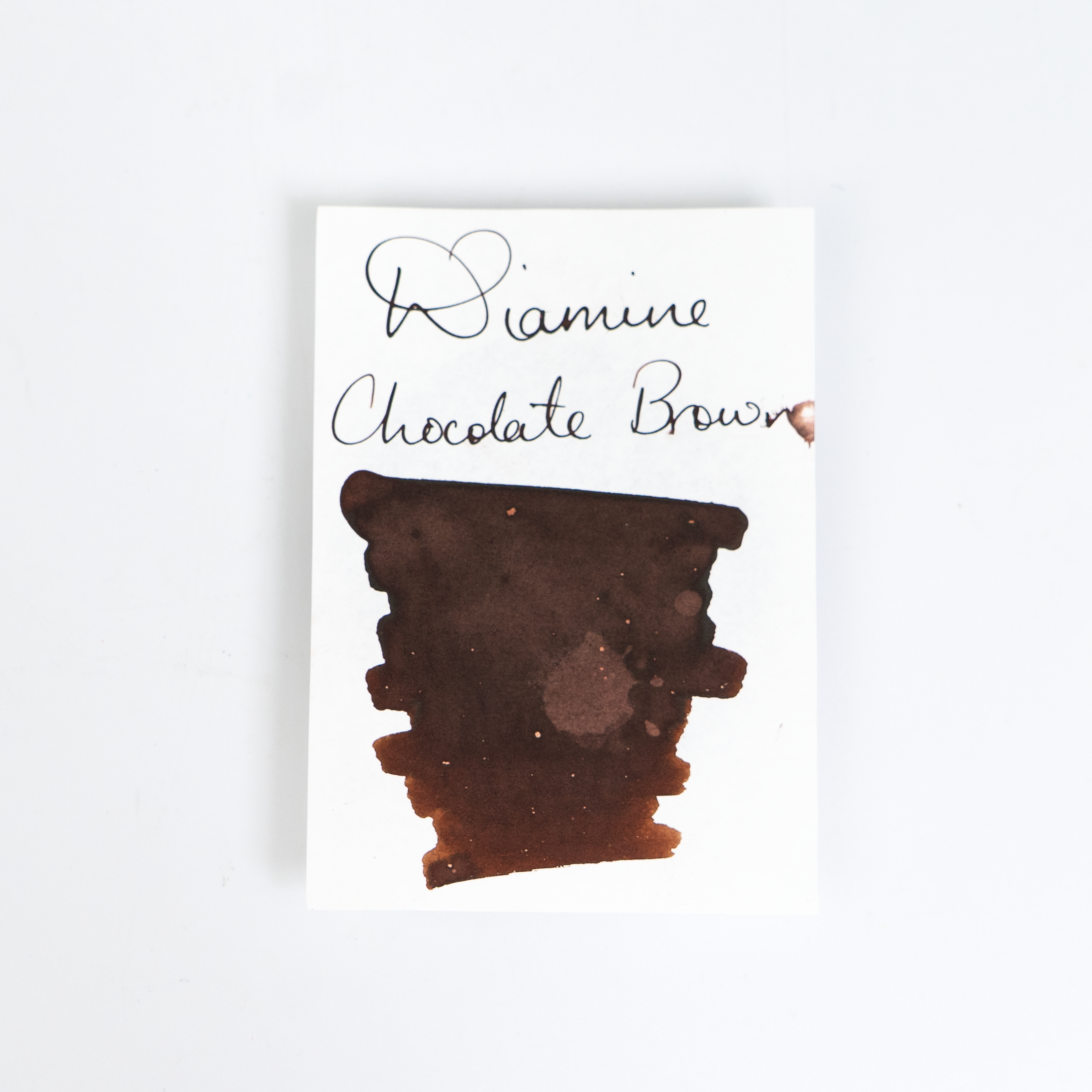 Diamine Chocolate Brown (80ml) Bottled Ink