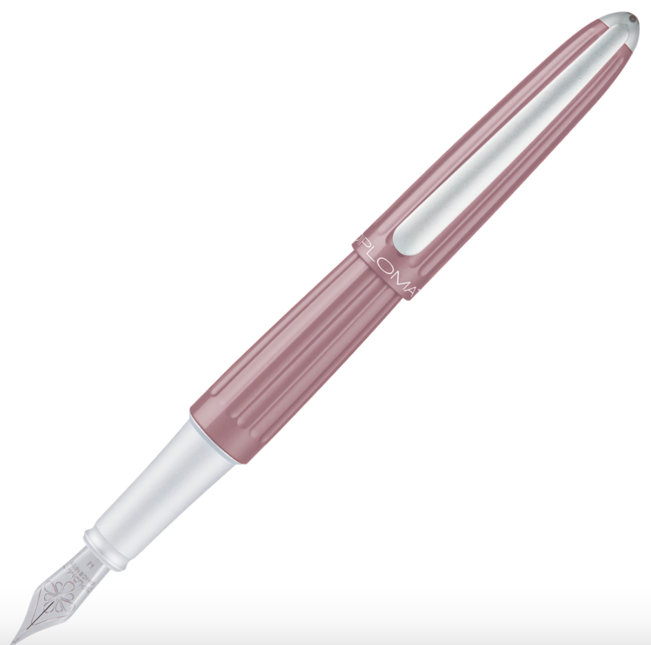 Diplomat Aero Fountain Pen - Antique RoseExtra Fine