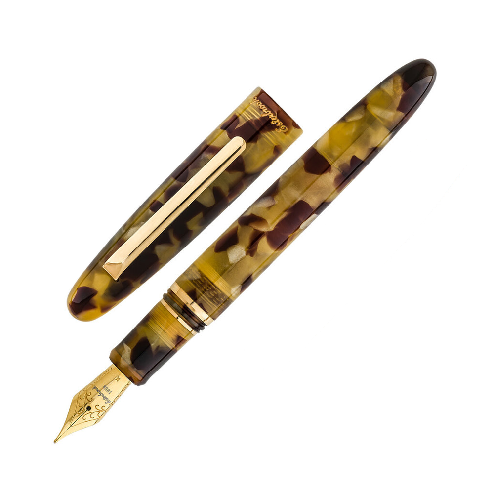 Esterbrook Estie Fountain Pen - Tortoise with Gold TrimExtra-Fine