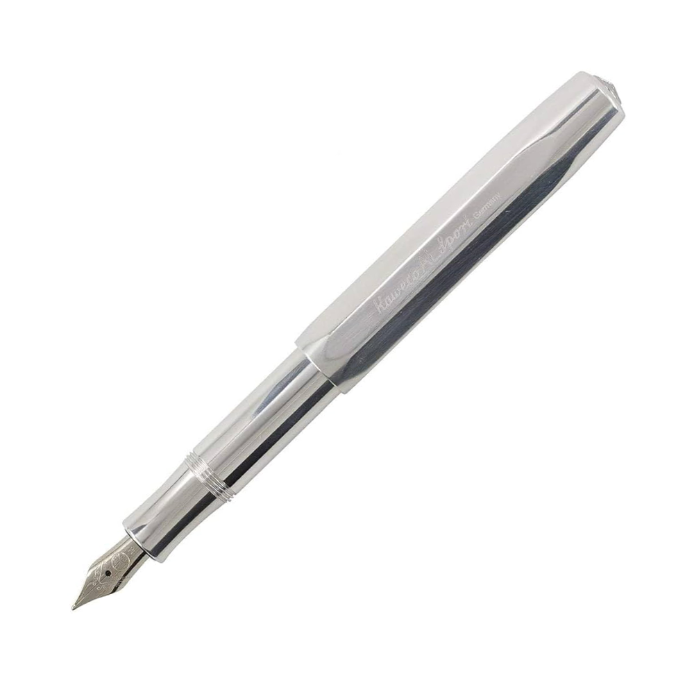 Kaweco AL Sport Fountain Pen - Raw PolishedExtra-Fine