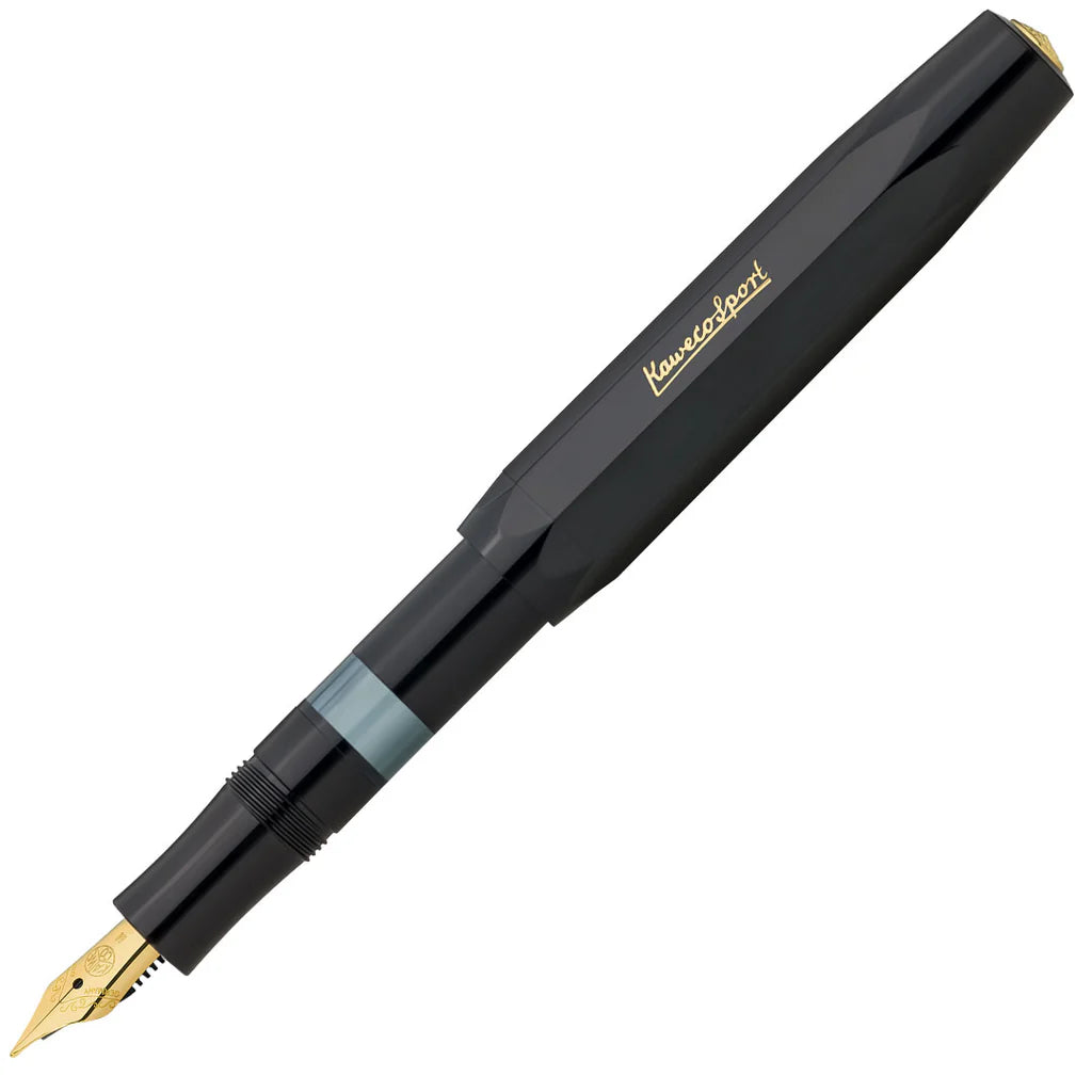Kaweco Sport Piston Fill Classic Fountain Pen - BlackExtra-Fine