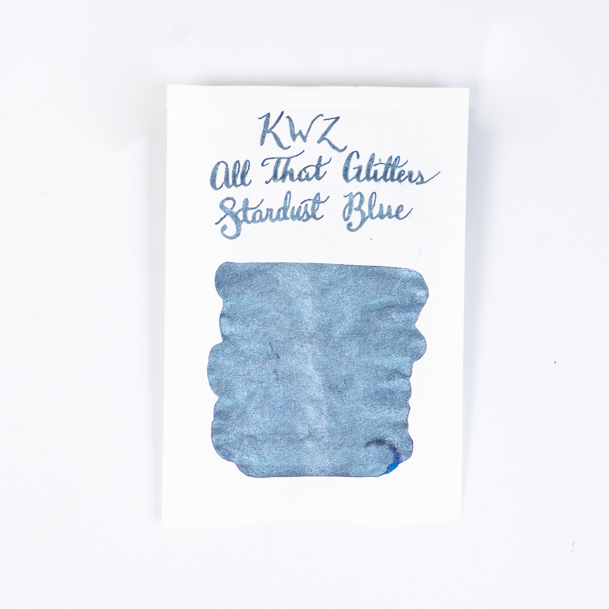 KWZ Stardust Blue (30ml) Bottled Ink (All that Glitters)