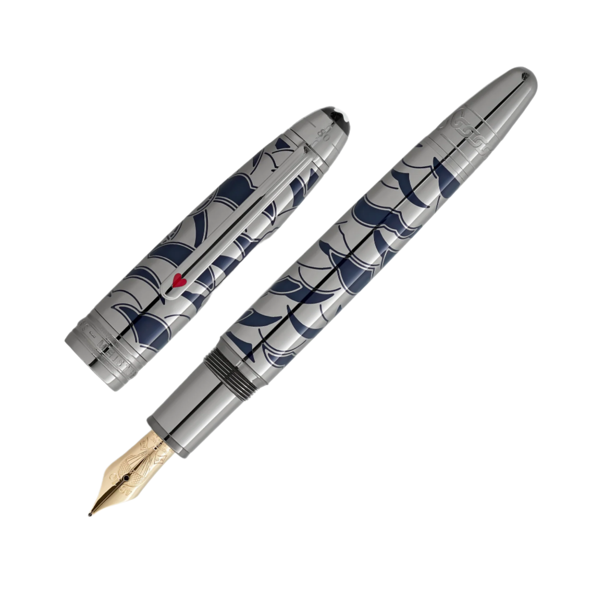 Montblanc Around the World in 80 Days Year 3 Fountain Pen (Meisterstck Solitaire Legrand)Fine