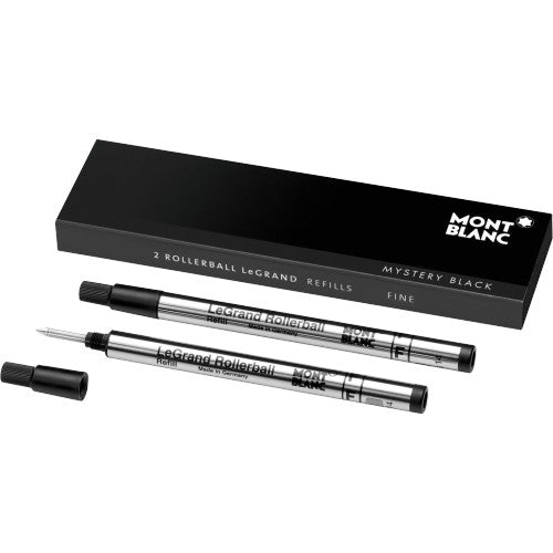 Montblanc Legrand Rollerball Refill - Mystery Black (2 ea)Fine